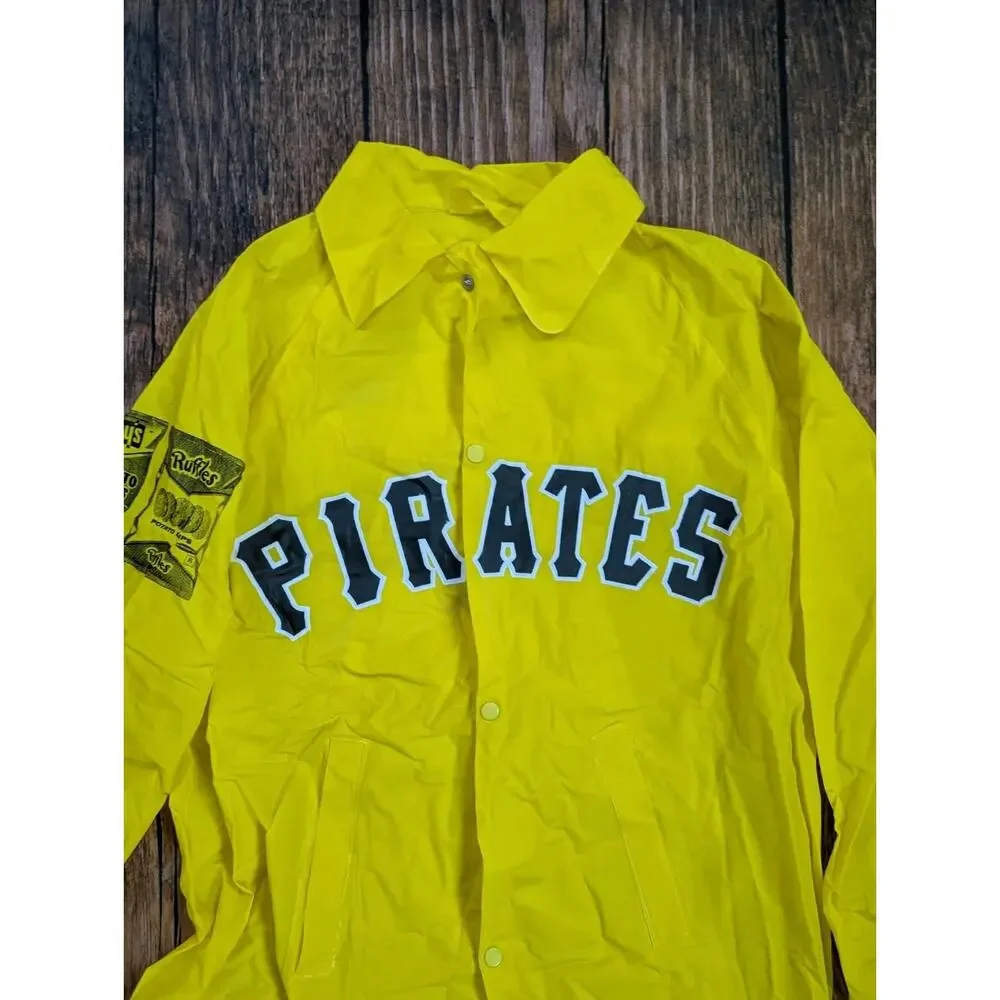 Vintage Youth Large Pittsburgh Pirates Rain Jacket Lays Ruffles Chips
